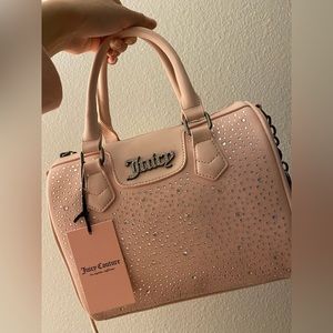 Juicy Couture Dazzel Satchel - light pink